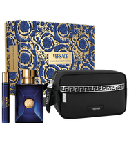 Kit Coffret Versace Dylan Blue Pour Homme Masculino Eau de Toilette